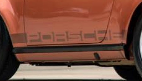 Hatched PORSCHE Stripe