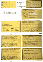 Engine Info Decals